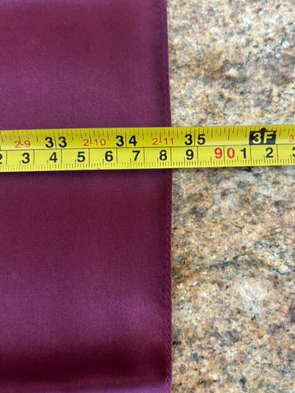 Beautiful Liberty of London Burgandy Silk Scarf Made in England - Picture 7 of 9